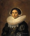 Portrait of a woman possibly Sara Wolphaerts van Diemen Dutch Golden Age Frans Hals